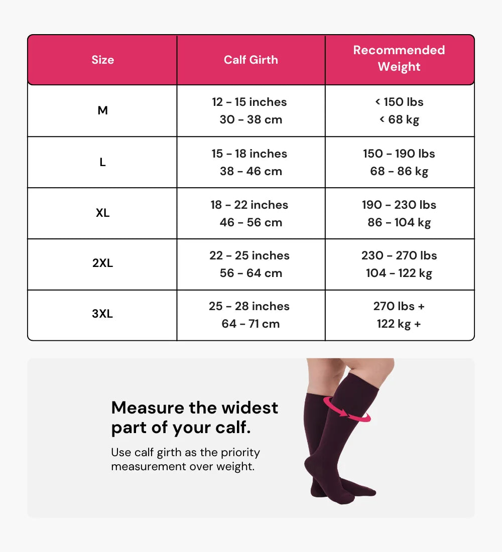 Original Wide Compression Socks